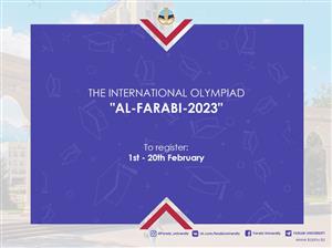 The International Olympiad "Al-Farabi-2023" will be held
