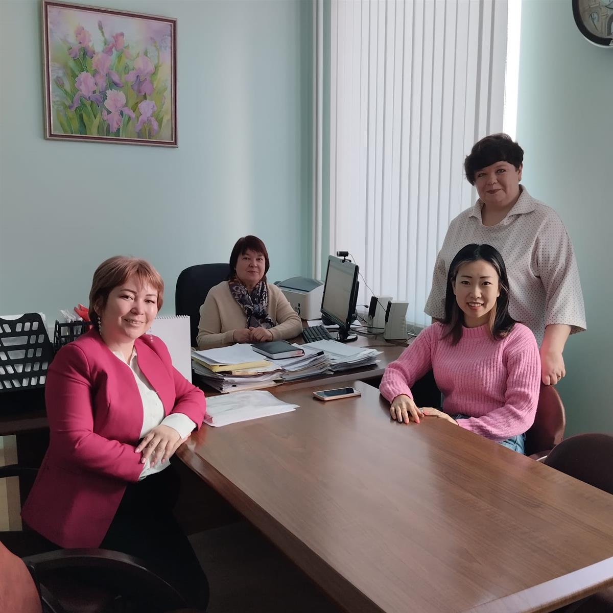 Прошла встреча с деканом факультета иностранной филологии Мордовского Государственного научно-исследовательского университета имени Н.П. Огарёва Бурениной Натальей Викторовной