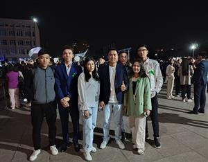 A solemn ceremony for 1st year students “enrollment in the student ranks” was held at KazNU