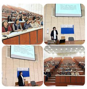 A lecture on the topic: «Actions of the population in the event of a threat of an emergency of a natural and man-made nature»