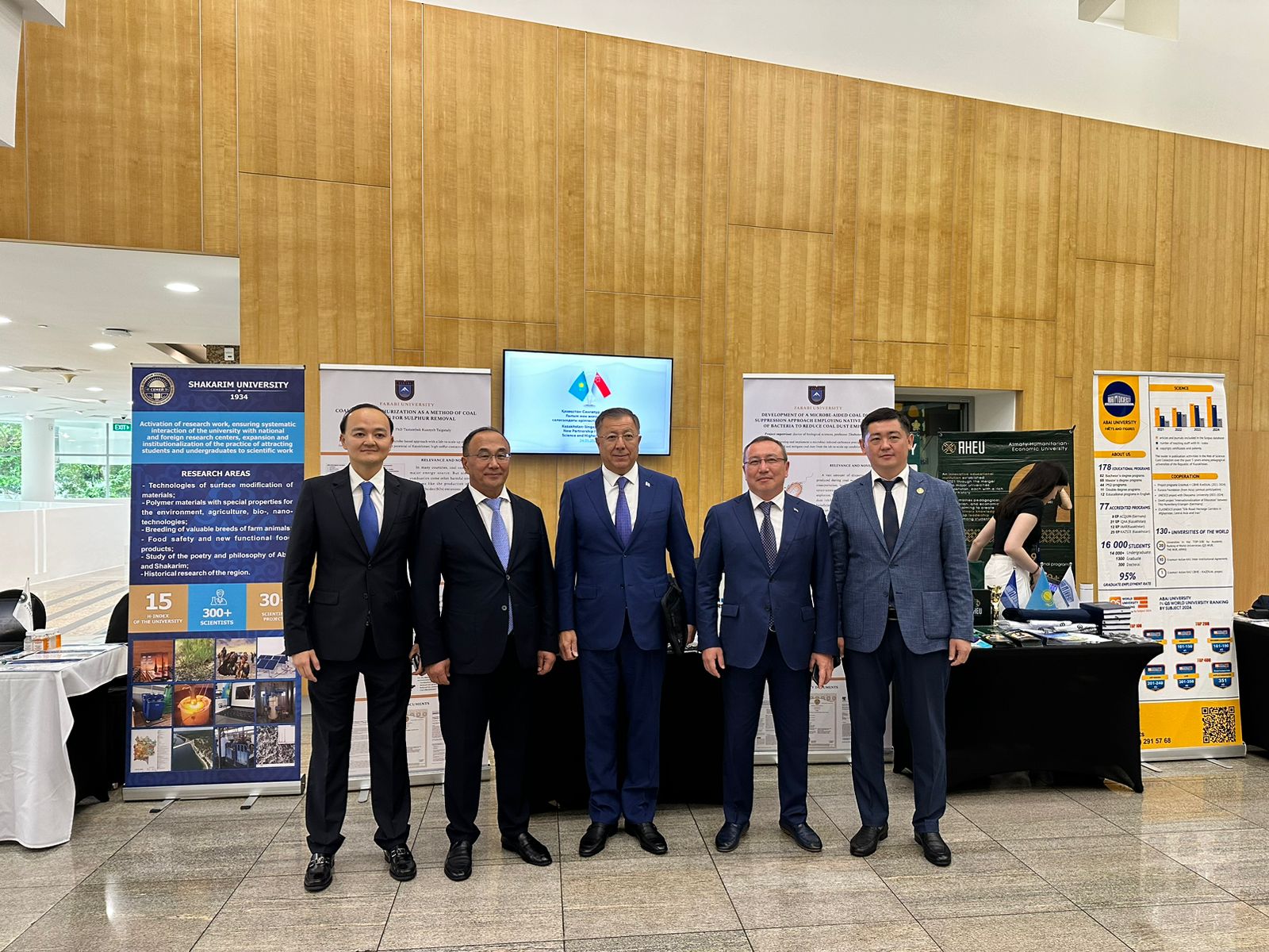 KazNU took part in the Singapore exhibition