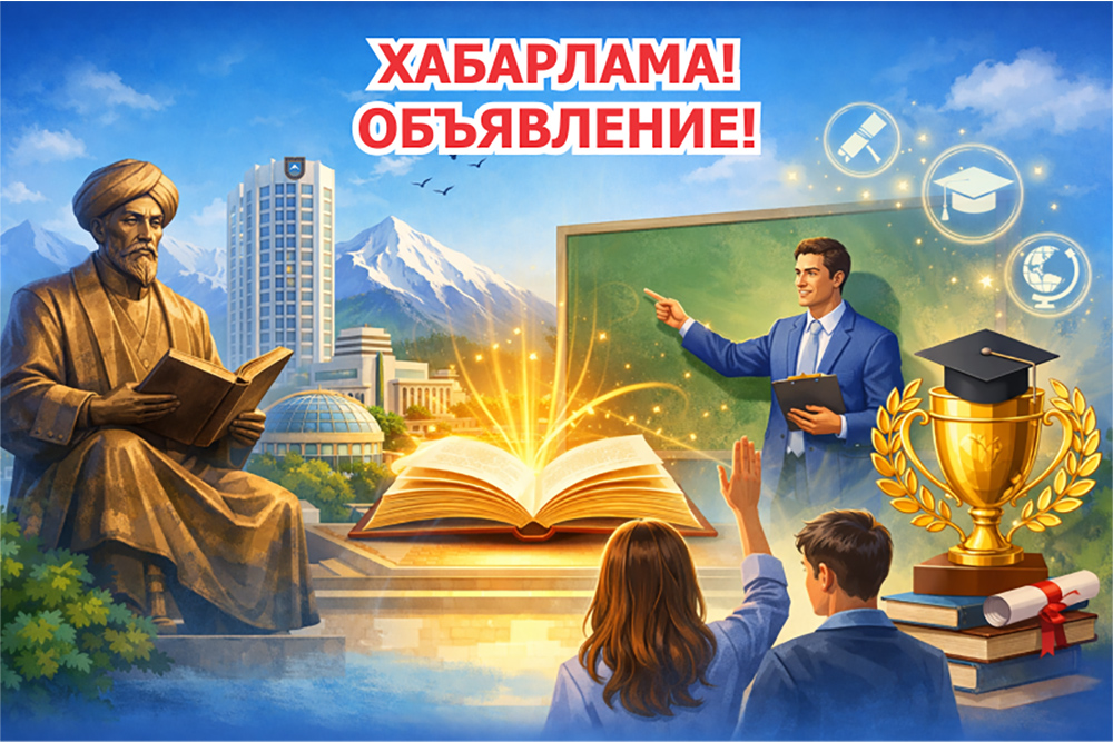 The competition "The best teacher of Al-Farabi Kazakh National University" has started