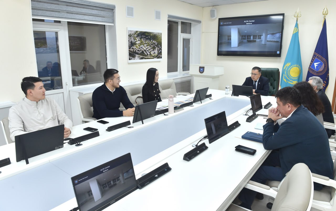 The rector met with young scientists working in the field of AI