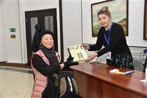 THE ACTION "GIVE A BOOK TO THE LIBRARY" IS BEING HELD AT KAZNU