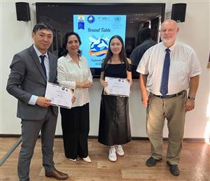 our students with partnership with United Nations Information Office as well as Academic Regional Resource and Information Center of the United Nations at KazNU have organized an International Round Table dedicated to the International Day of Peace.