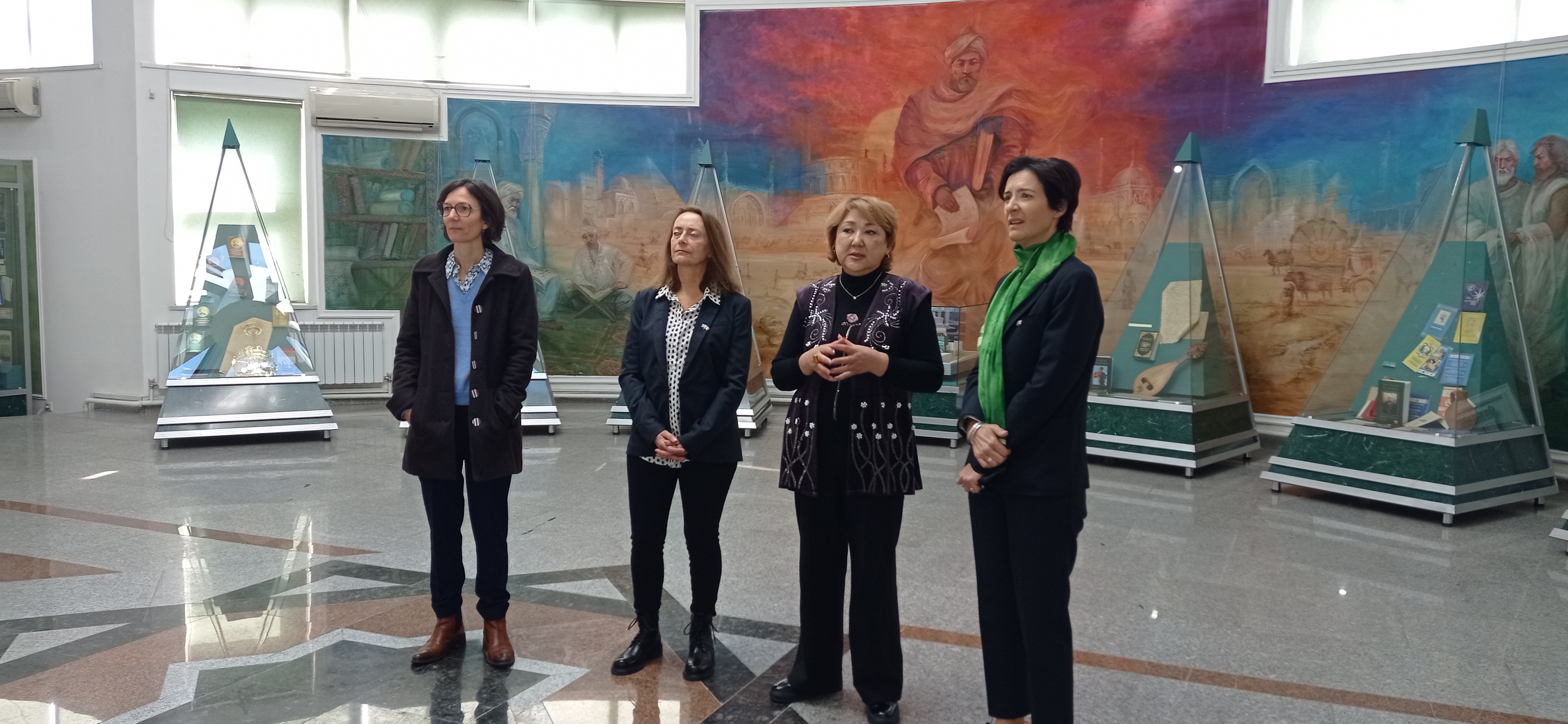 The delegation of the University of Grenoble-Alpes visited the Al-Farabi Kazakh National University