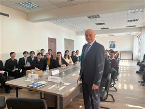 Consul General of the Federal Republic of Germany in Almaty Mario-Ingo Zoos visited the faculty...