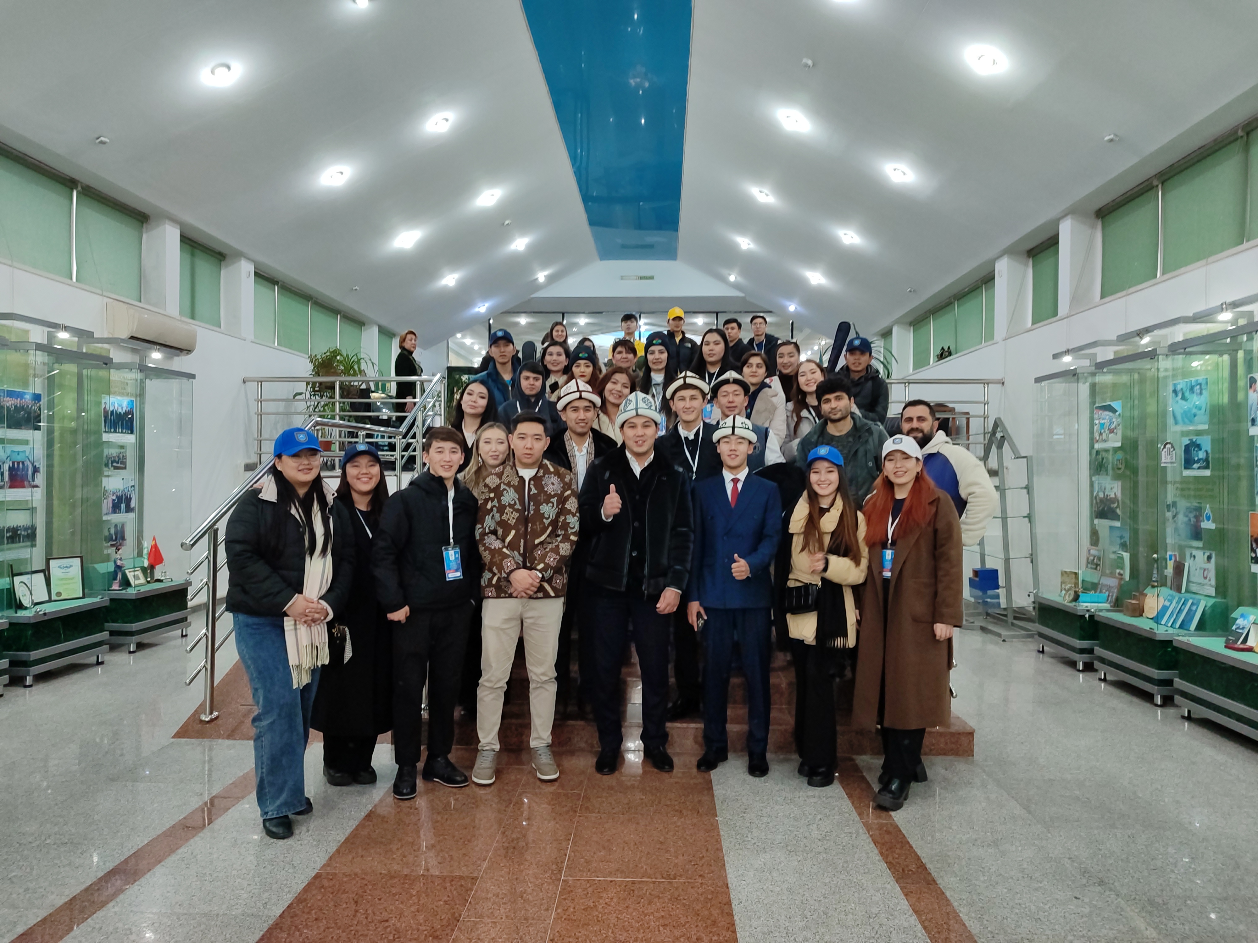 Participants of the I International Youth Forum of the Turkic world visited the History Museum of Al-Farabi Kazakh National University
