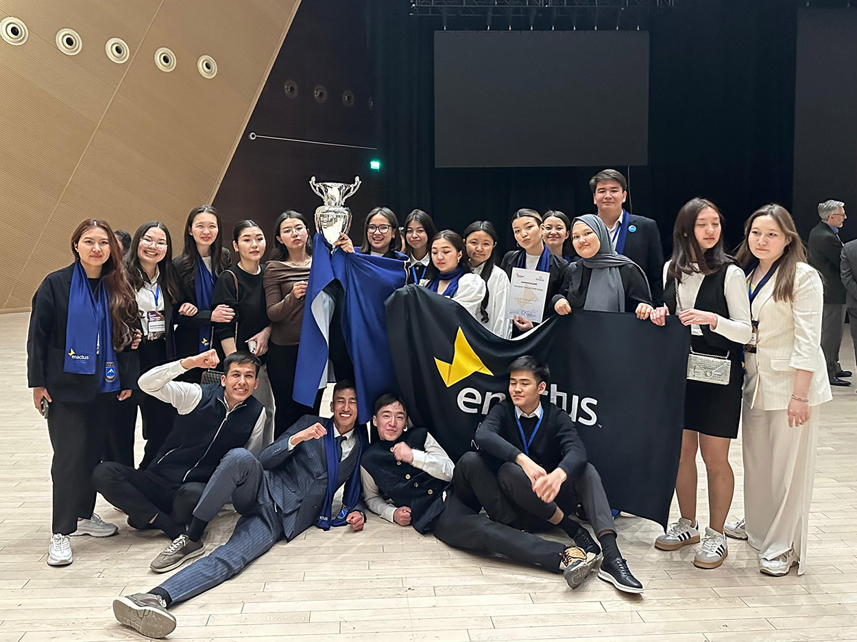 Команда ENACTUS KazNU признана лучшей на конкурсе экопроектов