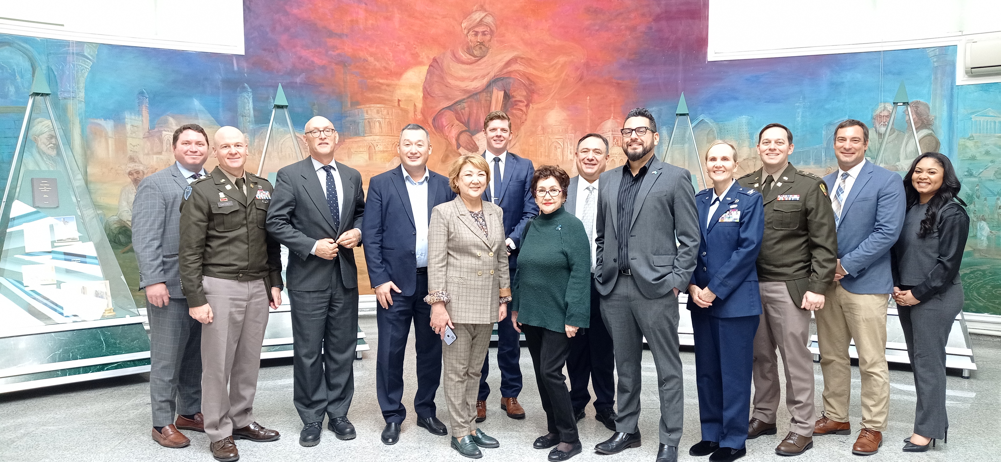 Another delegation from the USA as Arizona University delegation visited Al-Farabi Kazakh National University, which cooperates with 19 universities and organizations in the USA.