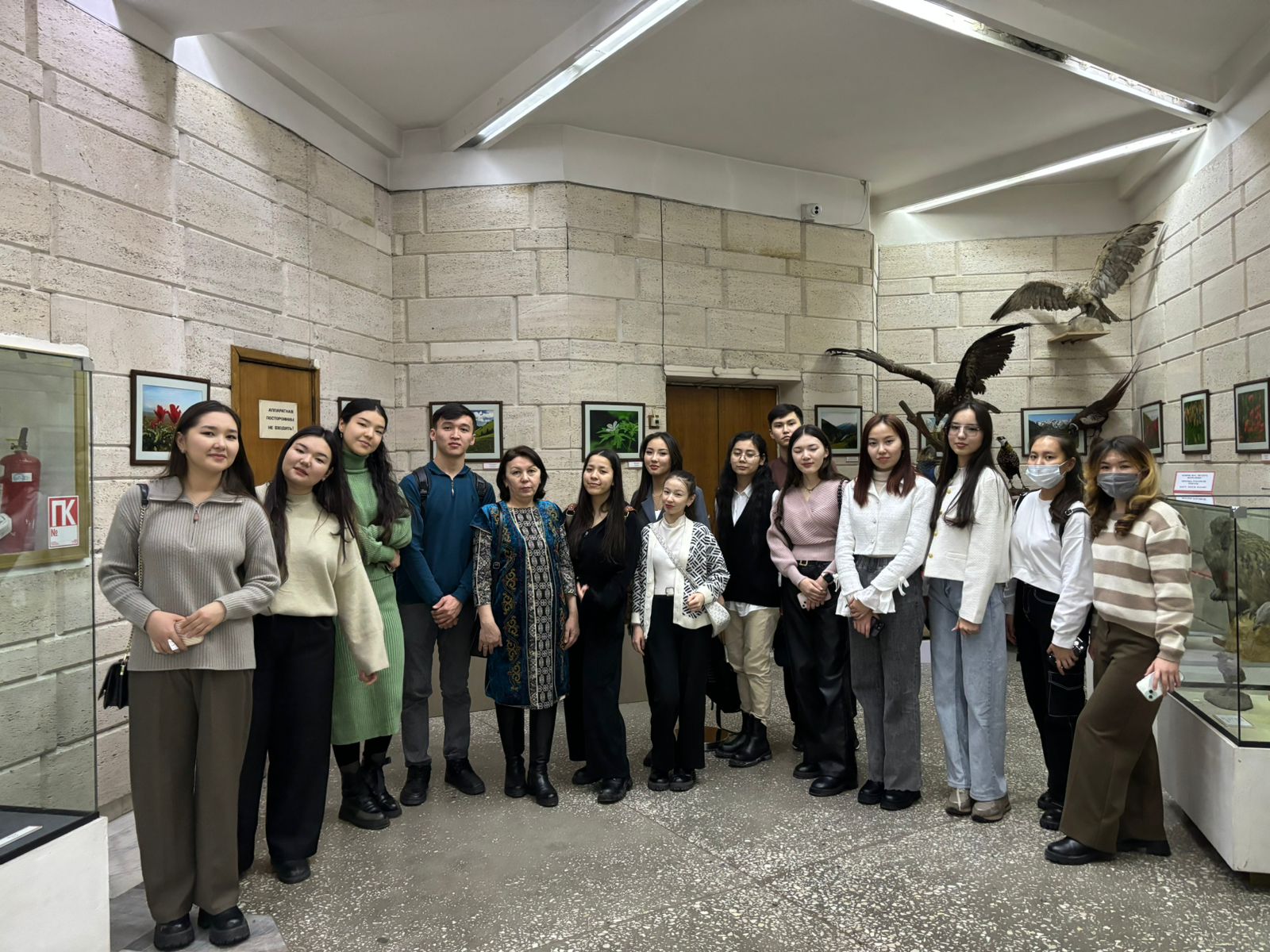 Visit to the central State Museum of the Republic of Kazakhstan