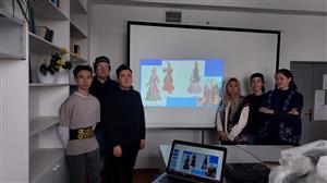 Кураторский час  на тему  «Народная культура и народные костюмы казахов»