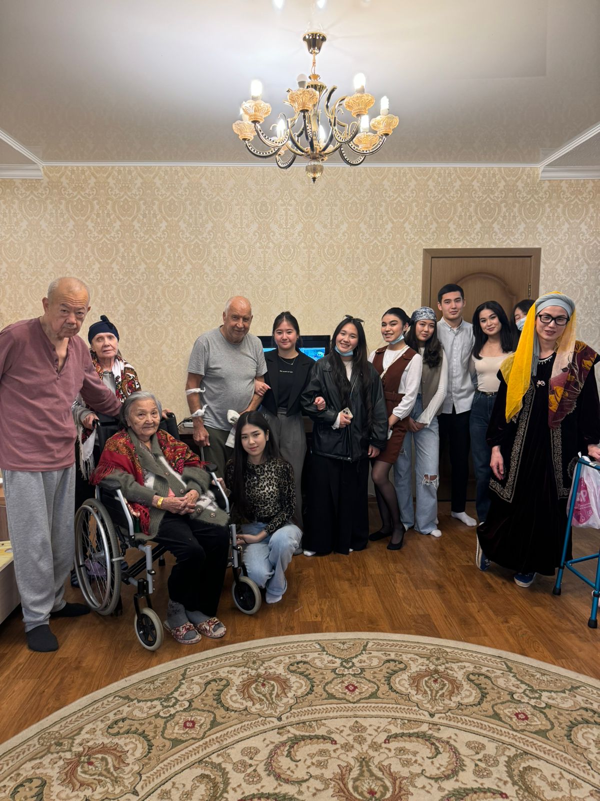 If there is an older generation in the country, then this country is rich in spiritual values