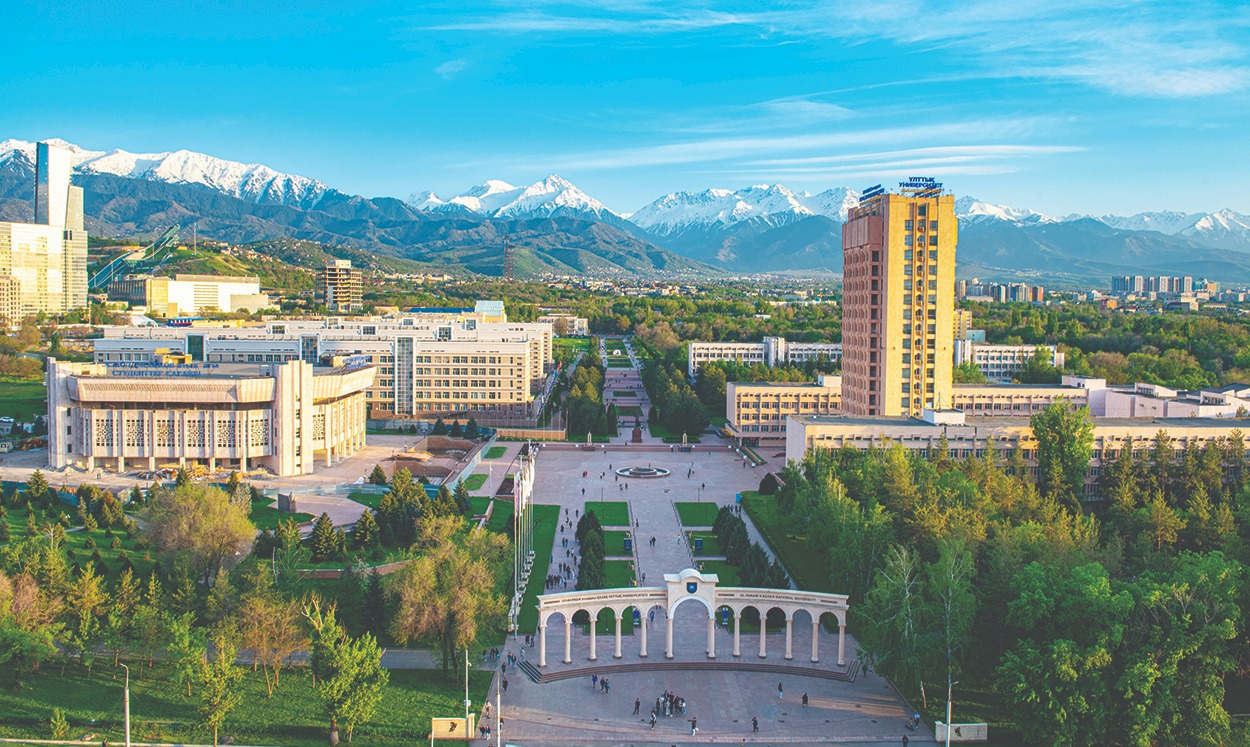 Current status of international co-operation of KazNU