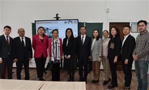 A delegation headed by the Consul General of the People's Republic of China in Almaty visited the Faculty of Mechanics and Mathematics