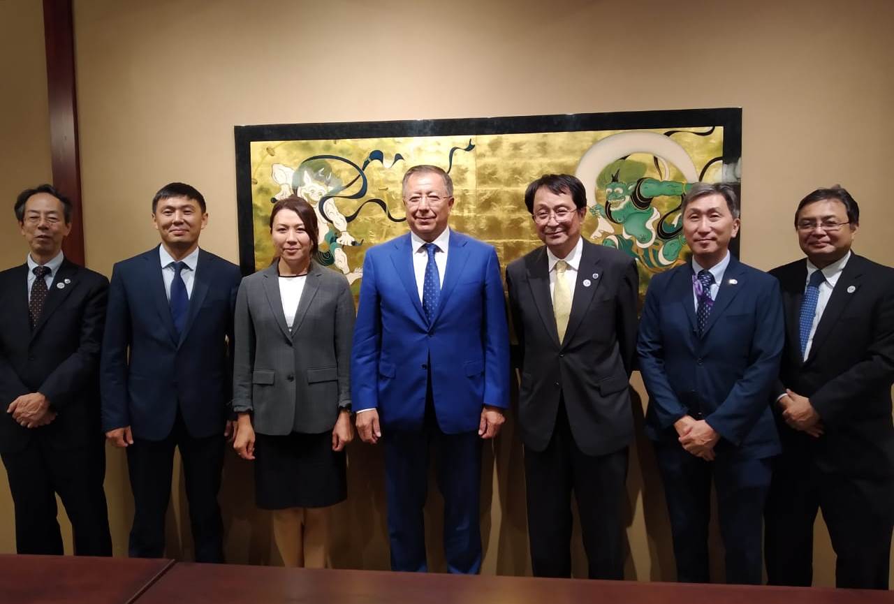 Rector of KazNU at the University of Tsukuba