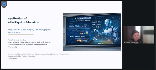 “Current Issues in Training Pedagogical Personnel in Physics and Engineering: Artificial Intelligence in Physics Education — Opportunities, Challenges, and Pedagogical Implications.”