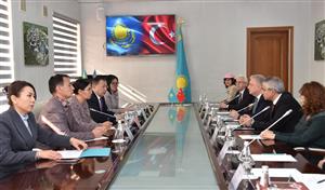 RECTOR OF KAZNU MET WITH THE AMBASSADOR OF TURKEY