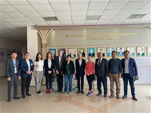 The Faculty of Mechanics and Mathematics was visited by the teaching staff of the UNIVERSITÉ DE POITIERS