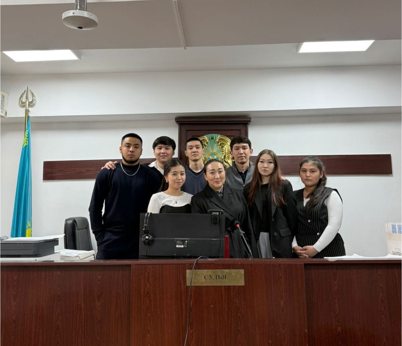 Студенты ПК-301 и ПК-302 посетили Алмалинский районный суд по уголовным делам города Алматы