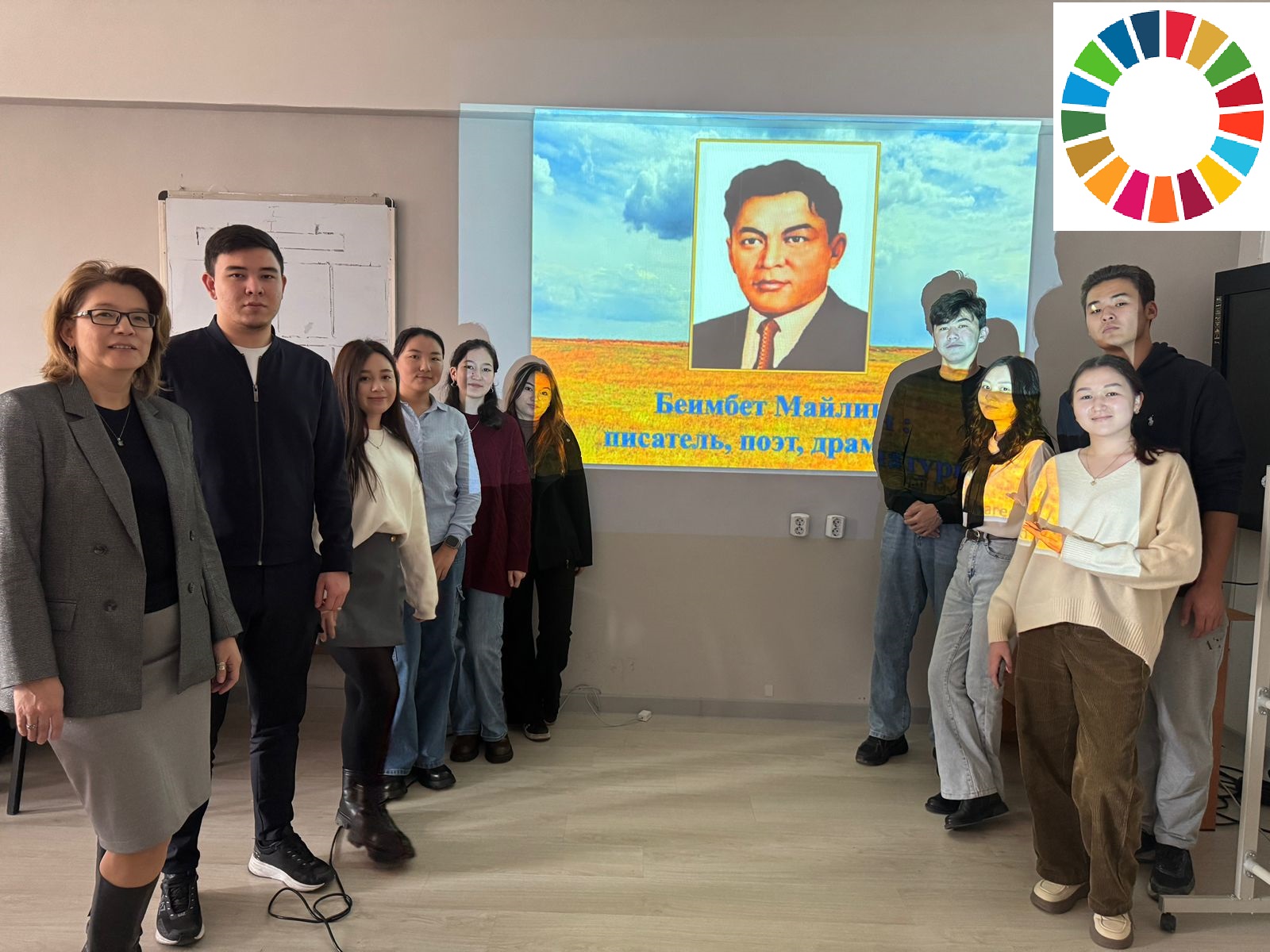 Pedagogical activity of Beimbet Mailin and its place in Kazakh literature.