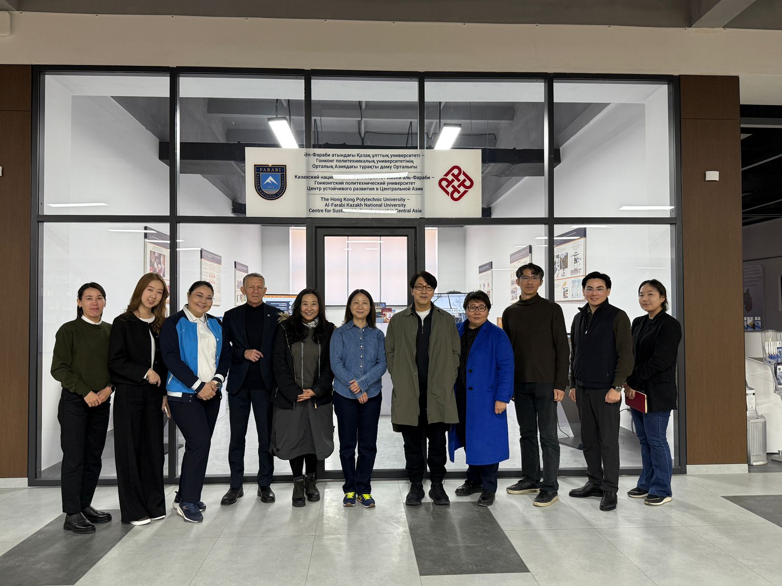 A Meeting with PolyU Representatives was held at the Centre for Sustainable Development in Central Asia: New Research Directions and International Collaboration Initiatives Discussed