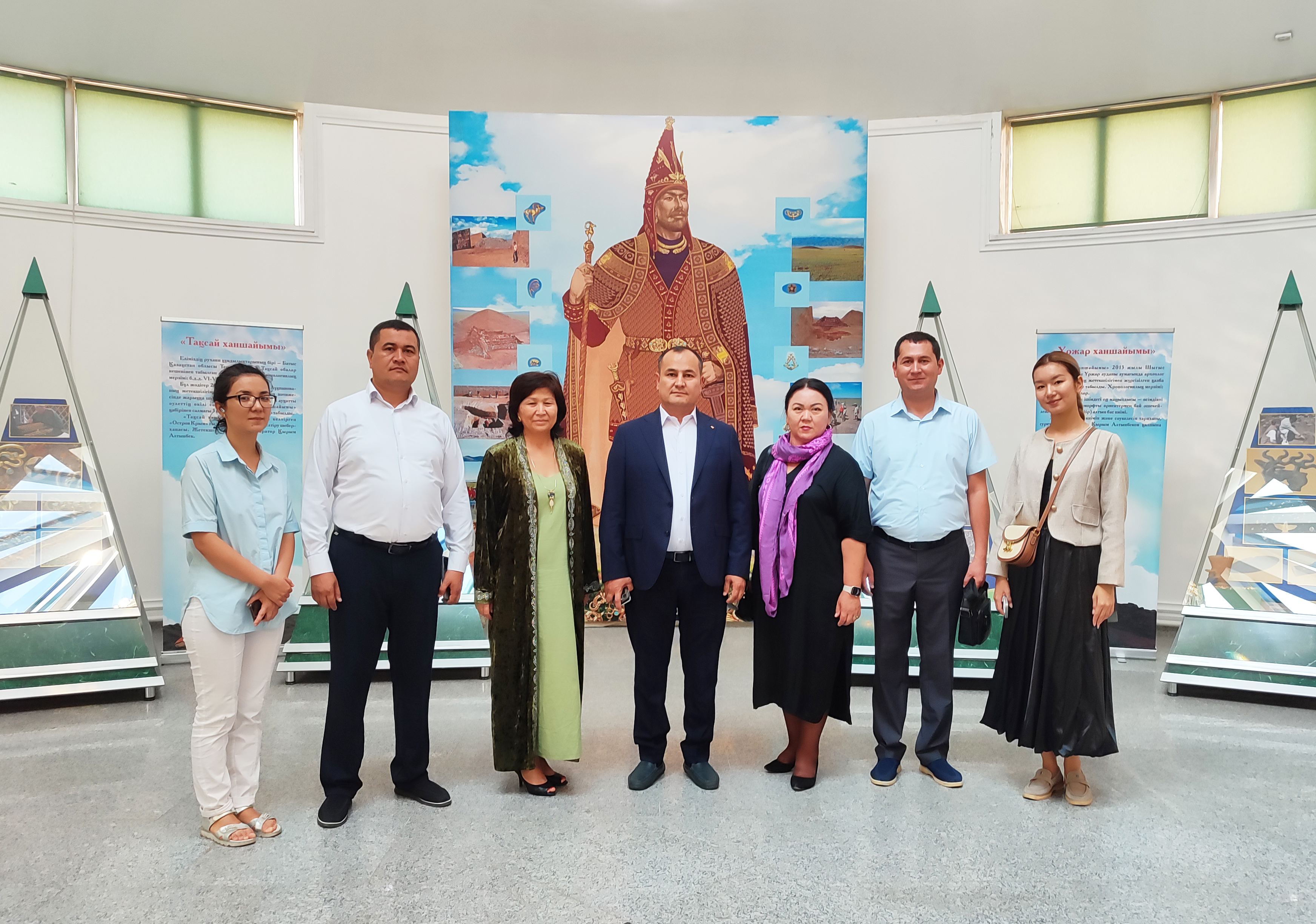 The delegation of the Asian Technological University of Uzbekistan visited the University museum