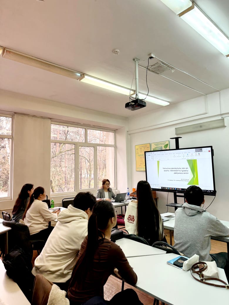 Under SDG 3 (Good Health and Well-Being): a roundtable discussion was held on “Public Health and Well-Being as a Guarantee of the State’s Sustainable Development.”