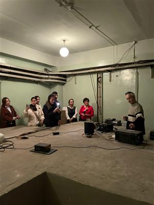 Студенты кафедры посетили сейсмологическую станцию