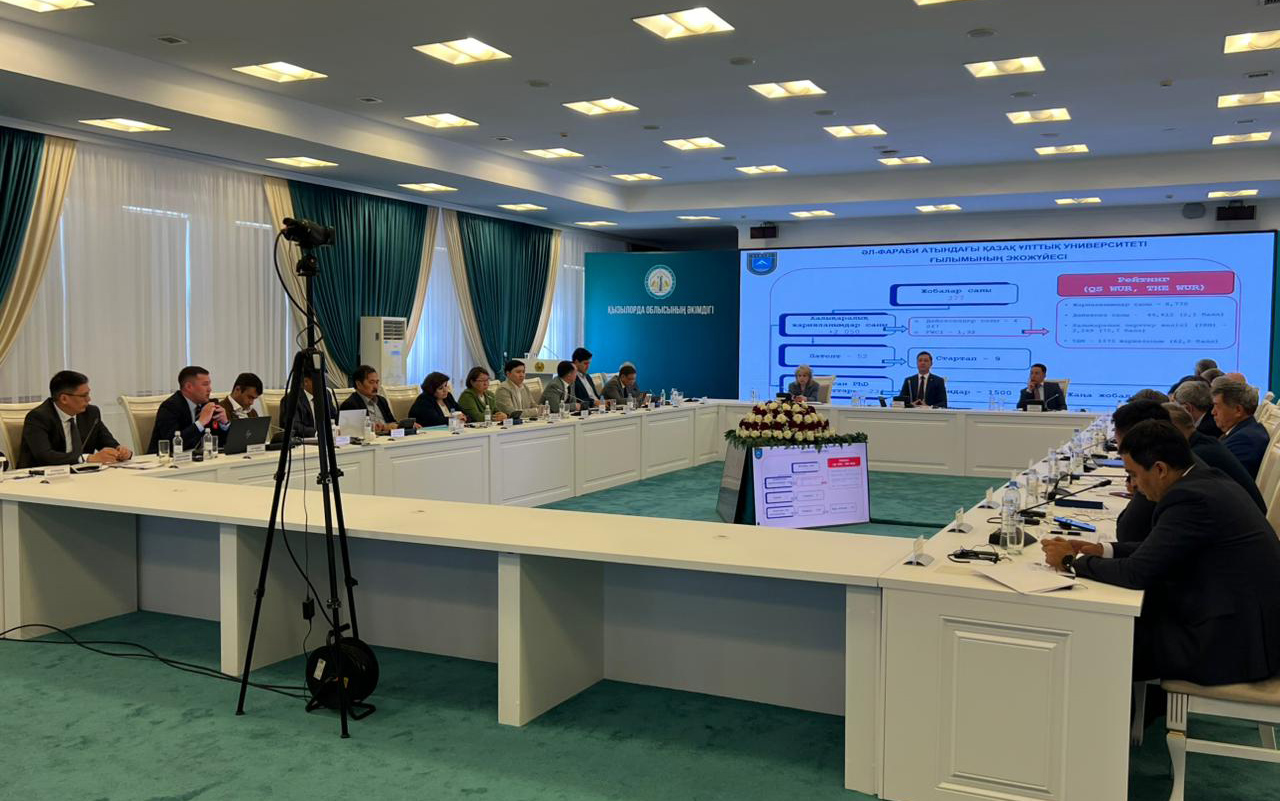 KazNU scientists presented innovative projects for the development of the Kyzylorda region