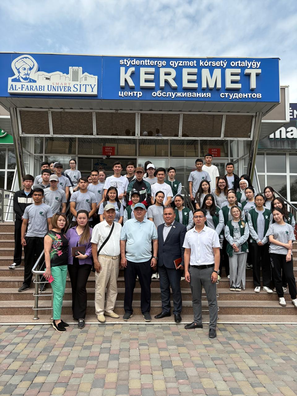 A new season of student construction teams has opened at the university within the framework of the Zhasyl El program.