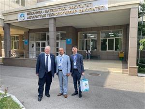 Head of the Advanced Engineering School of SPbPU "Digital Engineering" Alexey Borovkov visited the Faculty of Mechanics and Mathematics