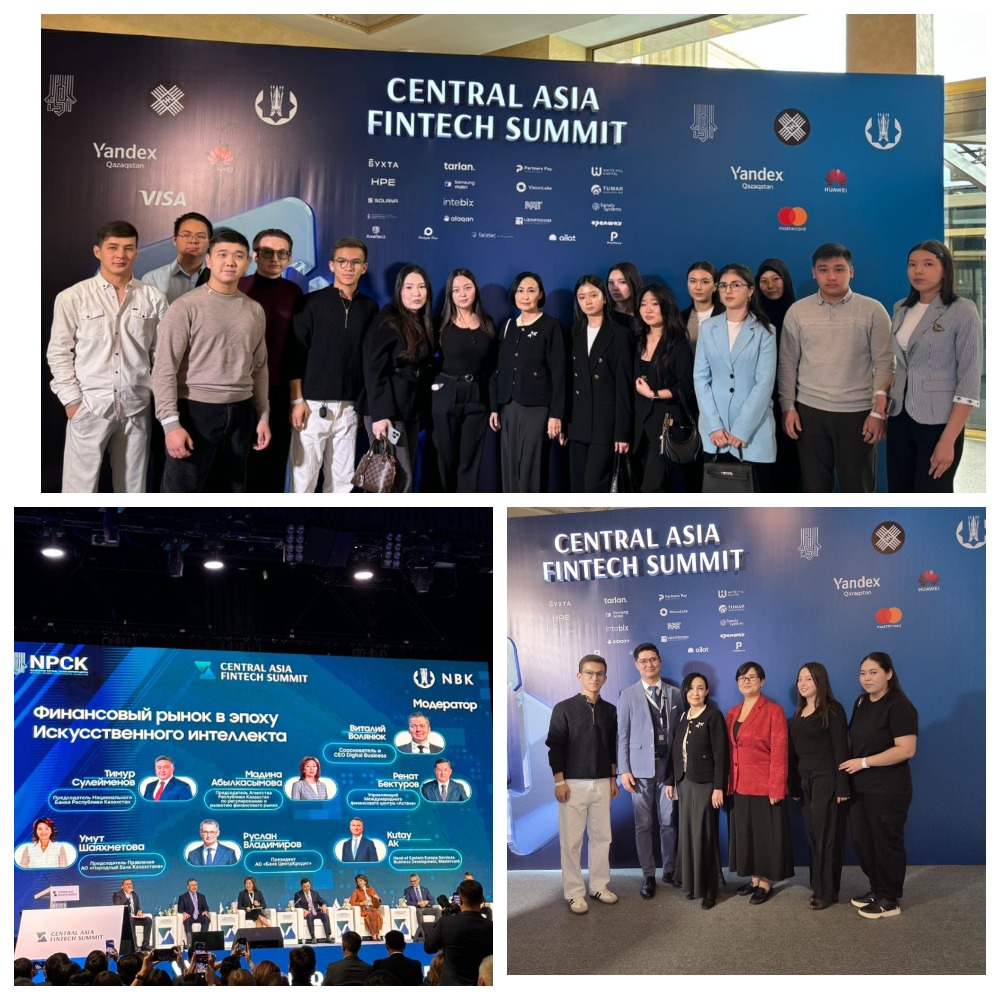 Future financiers at the Central Asia FinTech Summit 2025