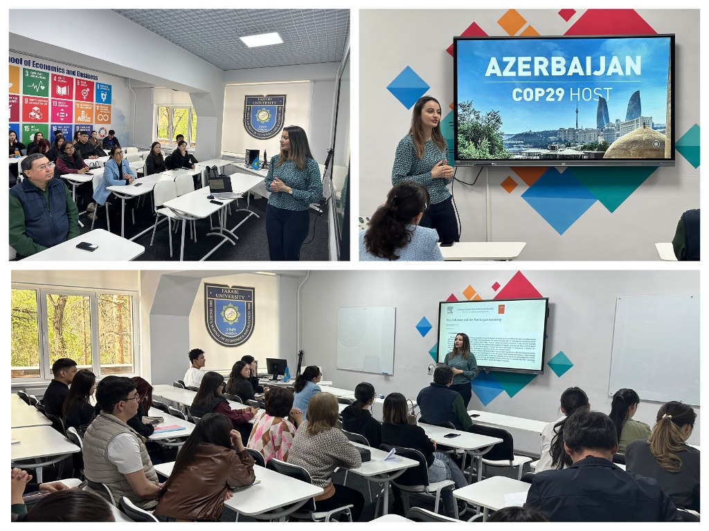UNEC өкілі Саида Халилмен қонақ дәрісі: Дамушы елдердегі циркулярлы экономикаға көшу стратегиялары