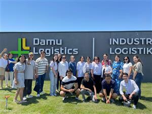 Познавательный опыт в индустриально-логистическом центре " DAMU Logistics»