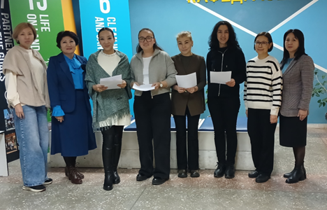 Within the framework of SDG 4 “Quality Education”, a meeting was held a project lecture "Dedicated to the Sustainable Development Goals of UNESCO" was held with the participation of doctoral students