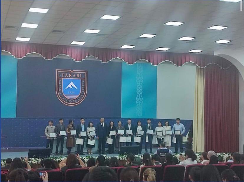 We sincerely congratulate the deputy dean for scientific and innovative work and international relations of the Faculty of Information Technologies, Senior Lecturer of our department Beisov Nurbol Kanatovich on the letter of thanks received for his contribution in the field of Science and education!