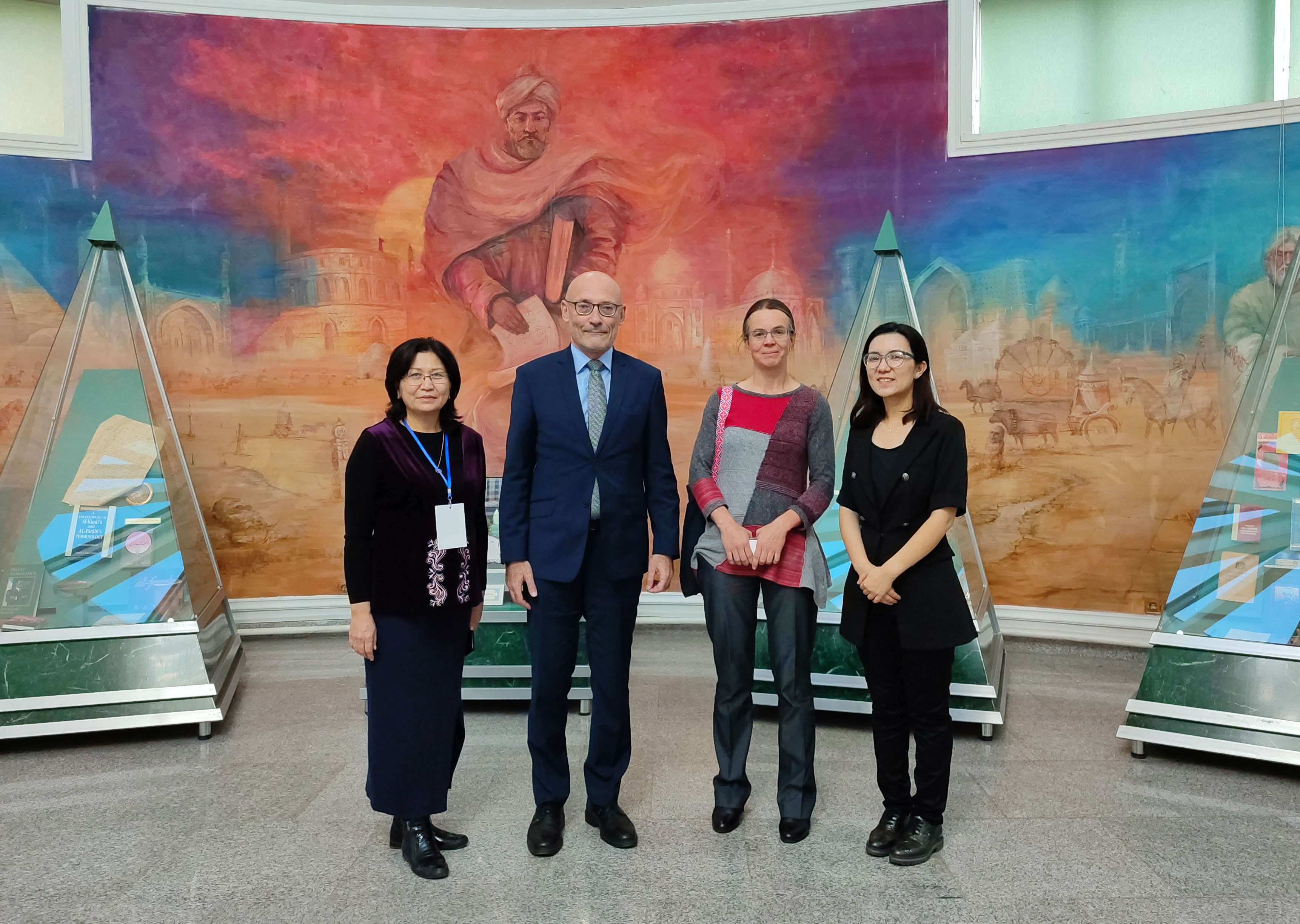 Rector of KazNU received the Ambassador of the Republic of Estonia
