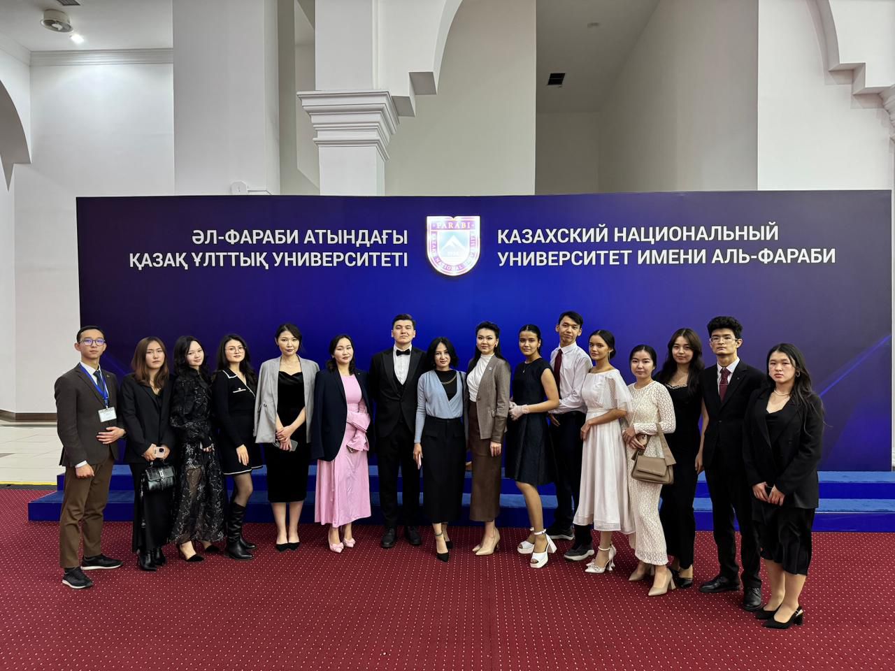 A diplomatic ball was organized at the Al-Farabi Kazakh National University.