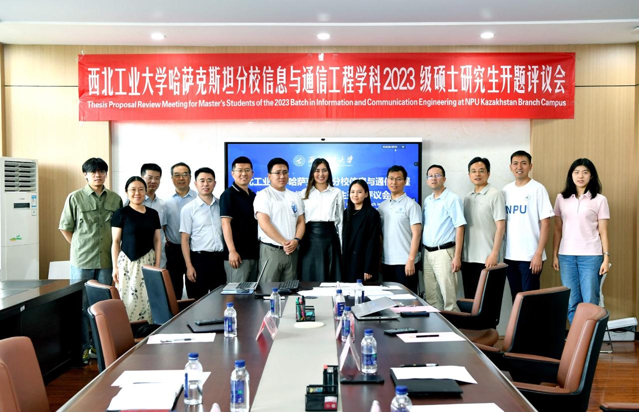 Educational practice of NPU branch master students