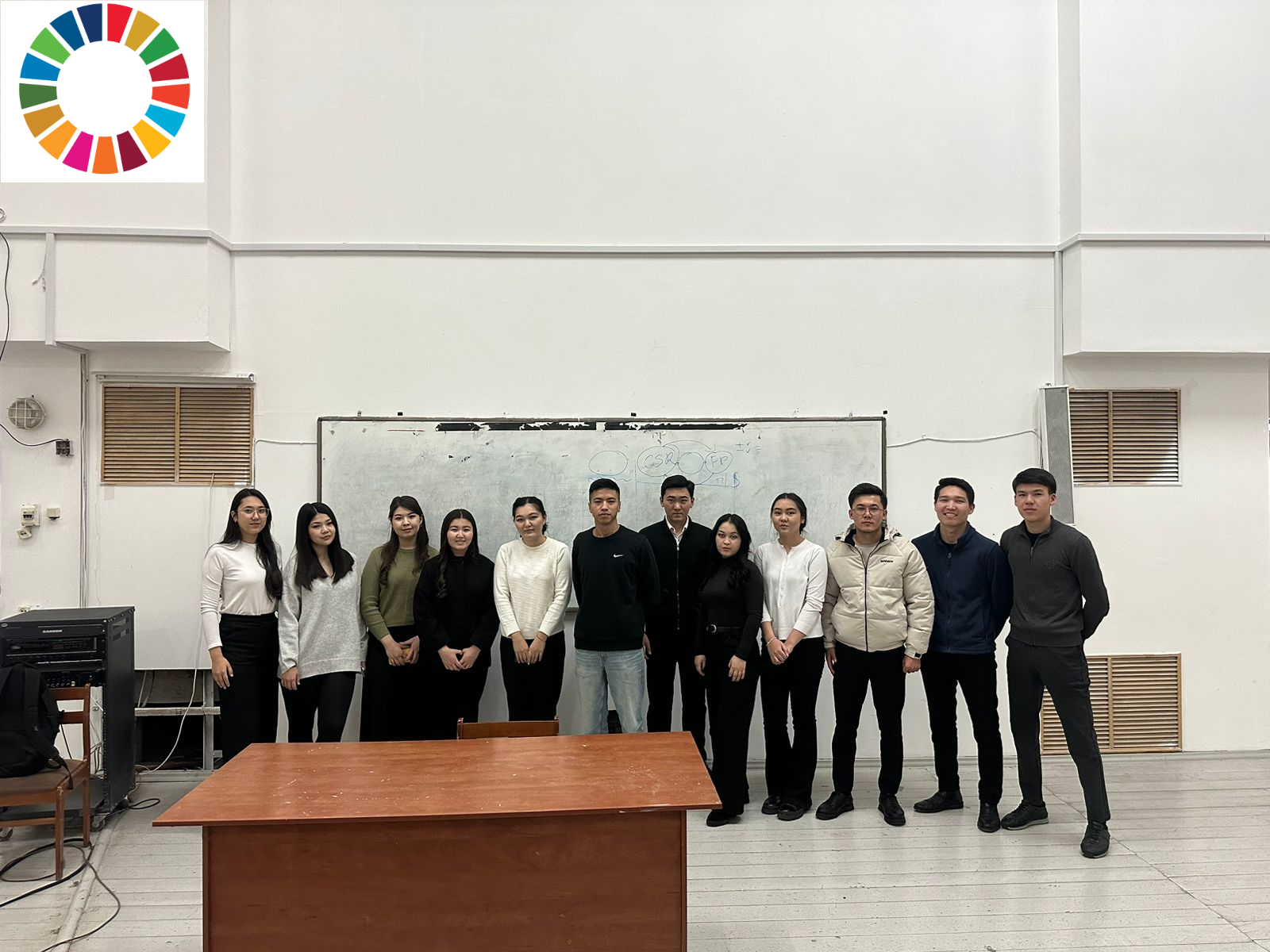 Лидерская лекция логиста компании «ABT & E-trans Forwarding company» в КазНУ им. аль-Фараби