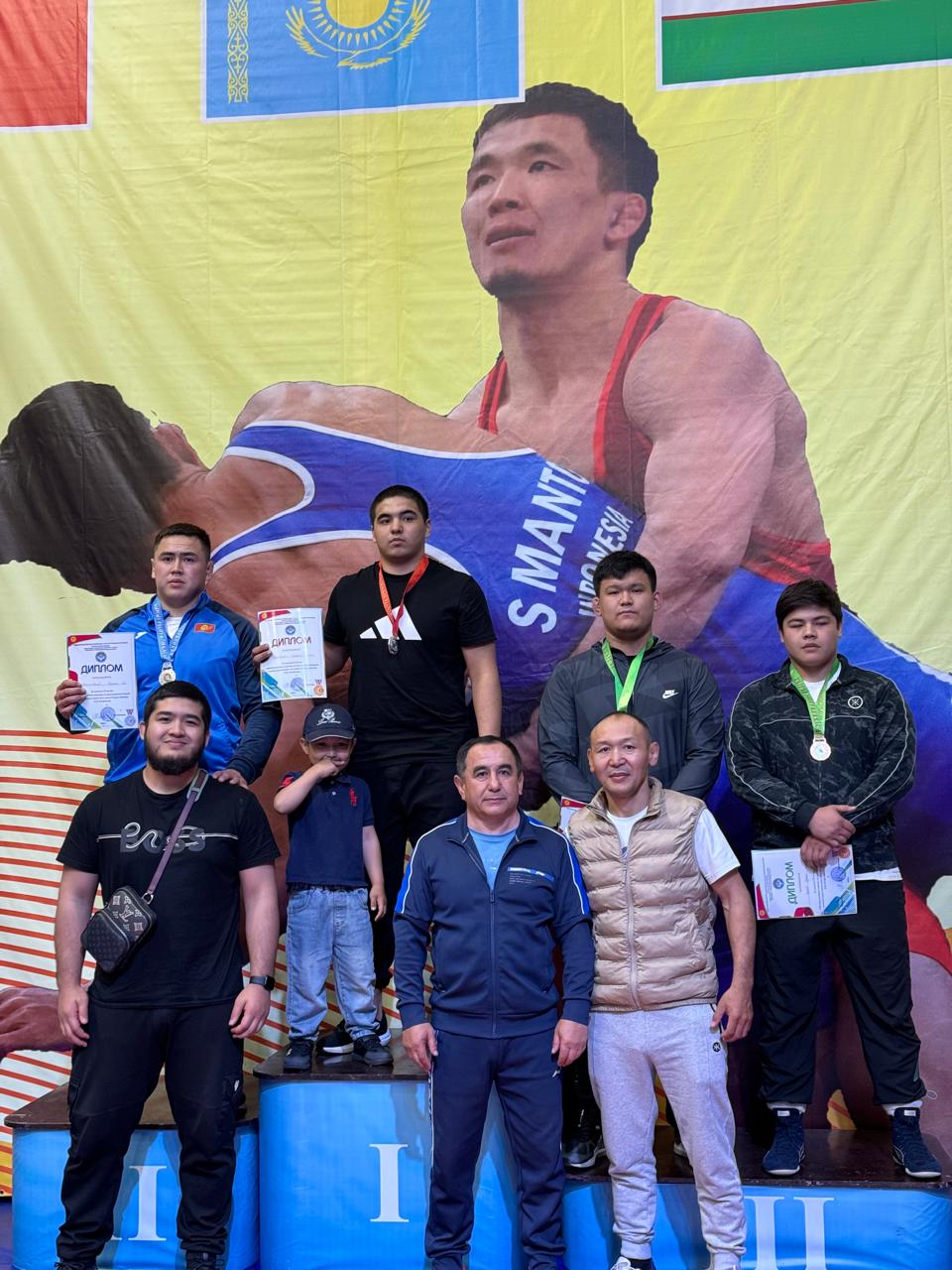 Greco-Roman wrestling. An international tournament