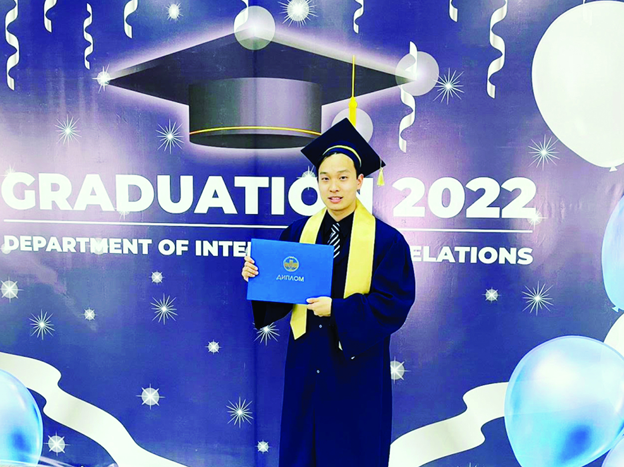 We are proud  of our alumnus!