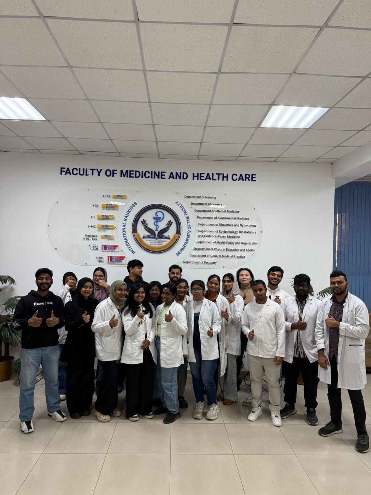 A round table on SDG 3 "Diabetes in the context of sustainable development and the role of youth in achieving Sustainable Development Goal 3.4 by 2030" was held at the Department of Health Policy and Organization
