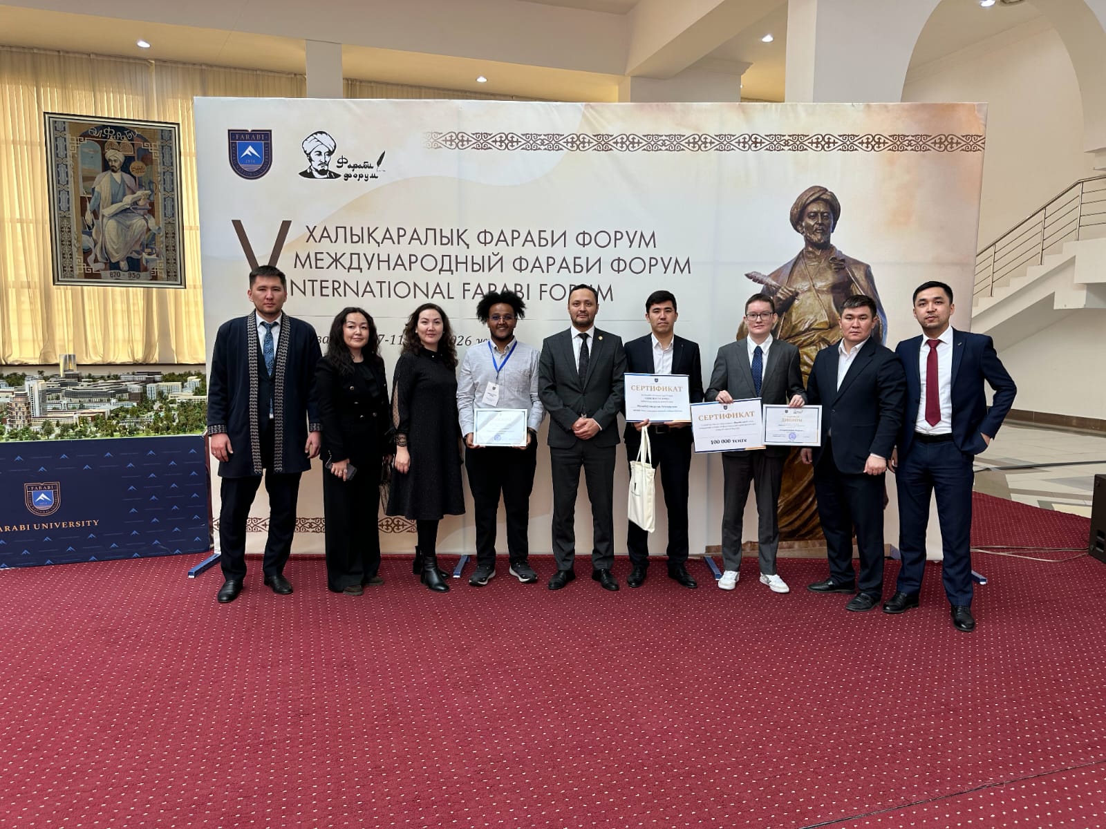 KazNU Student Wins First Place in the Plenary Presentation Session of the Faculty of Information Technology and Artificial Intelligence at the “Farabi Alemi” Conference