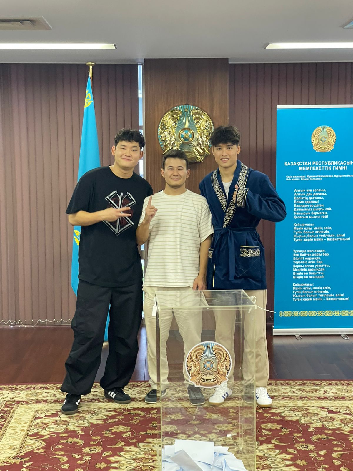 Students of the Faculty of Oriental Studies abroad showed high activity in the referendum on nuclear power plants