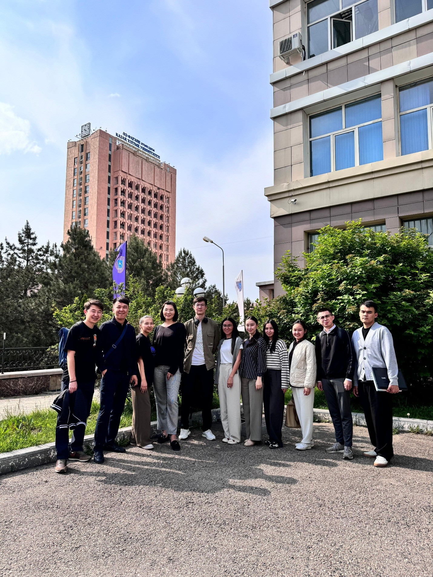 MASTER'S STUDENTS OF AL-FARABI KAZAKH NATIONAL UNIVERSITY RECEIVED THE "ABAI-VERN" SCHOLARSHIP