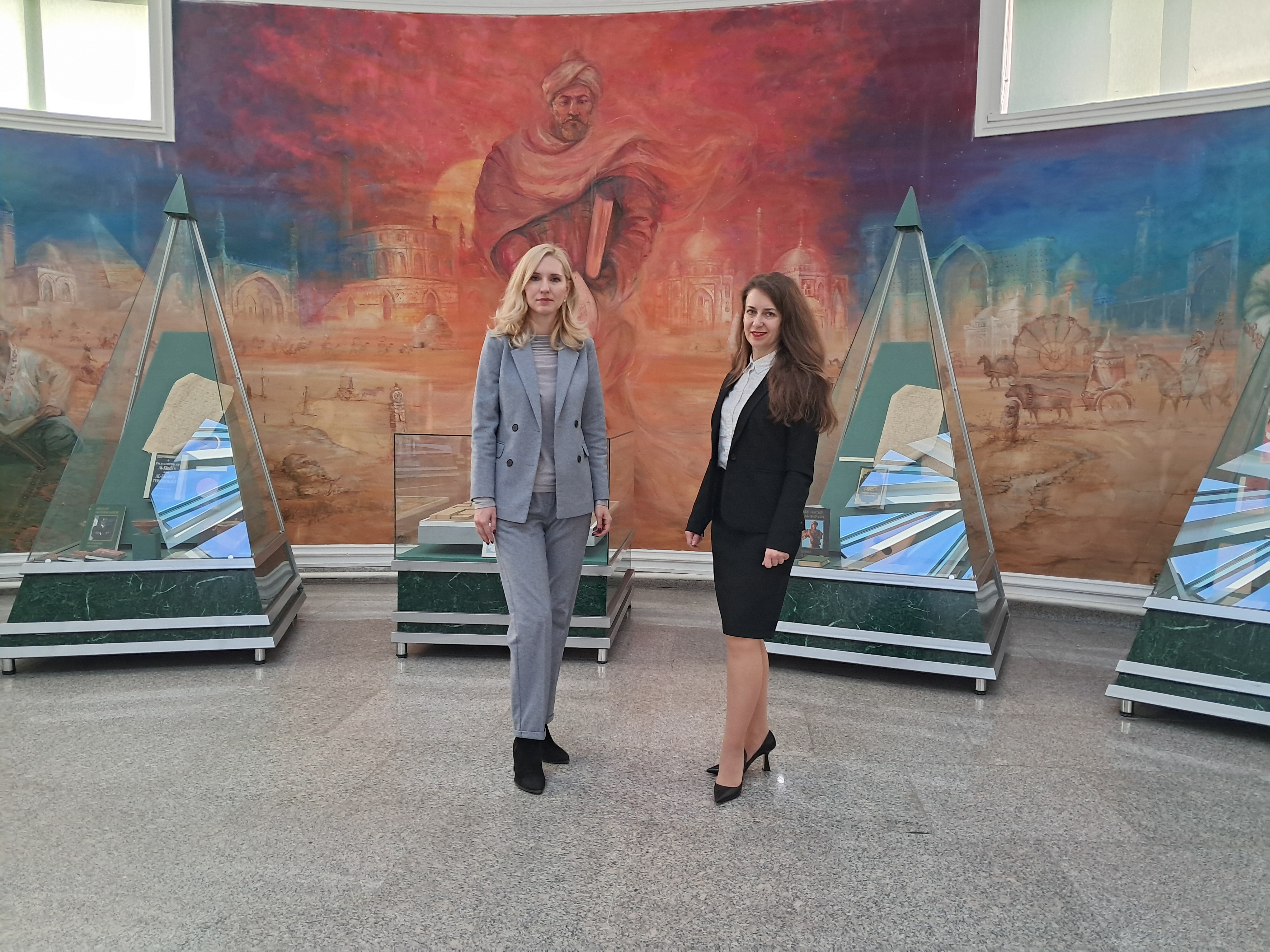Ресейдің Краснодар қаласынан келген әріптестер музей экспозицияларын тамашалады
