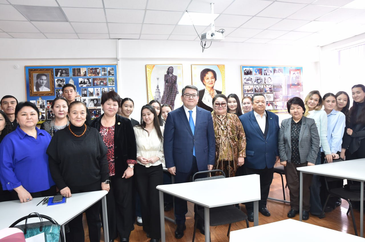 Gratitude to the KazNU graduate