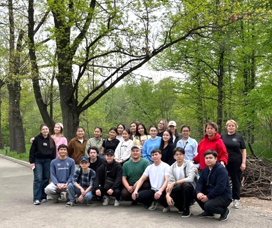 Investing in Our Planet: Earth Day Ecological Campaign at the Almaty Botanical Garden
